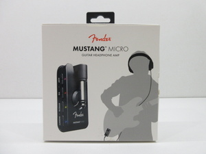 s22515-ty 【送料950円】ジャンク★Fender MUSTANG MICR ギター ヘッドフォン アンプ [087-240530]