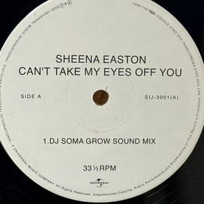 Sheena Easton / Can't Take My Eyes Of You 中古国内プロモ盤12インチの画像2