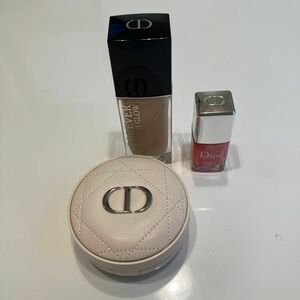 Dior ディオール★リキッドファンデ＆ネイルカラー＆フェイスパウダー★まとめ売り★