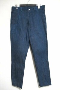 N6931:marka(ma-ka) stretch Denim slacks pants / blue /1:5