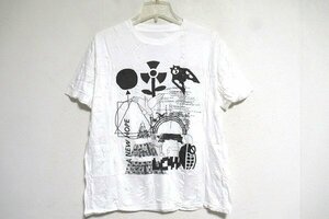 N6975:ANREALAGE（アンリアレイジ）A NEW HOPE しわ加工？Ｔシャツ/白/2:35