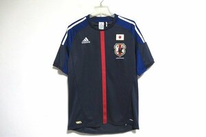 N6980:未使用adidas（アディダス）サッカー日本代表 2012-2013年（結束の一本線モデル)ユニフォーム/L：35