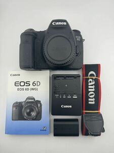 【美品】Canon デジタル一眼レフカメラ EOS 6Dボディ EOS6D　中古品　［送料無料］