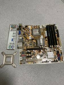 HP Crockett DX2400 iPiBL-LB LGA775 BIOS Windows起動確認　CPU、メモリ付き