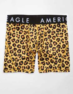 * AE アメリカンイーグル ボクサーブリーフ トランクス AEO Cheetah 6&#34; Flex Boxer Brief XS / Yellow *