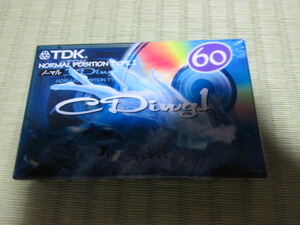 カセットテープ　TDK　CDing１　ノーマル　６０分
