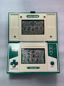  Game & Watch green house prompt decision screen excellent 