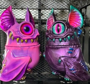 カゲマルデザイン アイビー アイアイ　2体セット アイバットビースト ソフビ SOFUBI kagemaru designs eye bat beast デザフェス58