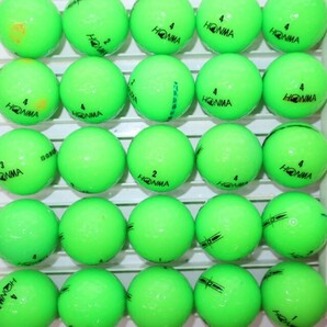 25個 2022年モデル ホンマ D1 グリーンカラー Bランク HONMA 中古 ロストボール ゴルフボール 送料無料 sntの画像6