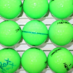 25個 2022年モデル ホンマ D1 グリーンカラー Bランク HONMA 中古 ロストボール ゴルフボール 送料無料 sntの画像8