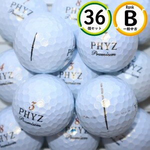 36個 PHYZ Premium Bランク ファイズ プレミアム ブリヂストン 中古 ロストボール 送料無料