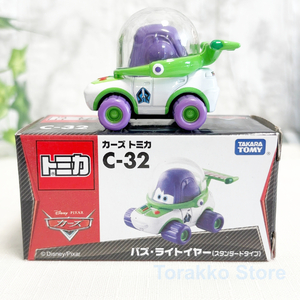 【新品未開封・廃番】 カーズトミカ C-32 バズ・ライトイヤー スタンダード トイストーリー Toy story 海外版 ディズニー タカラトミー