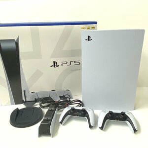 【送料無料】SONY PlayStation 5 コントローラー ダブルパック ディスクドライブ搭載モデル CFIJ-10011 超美品・中古【Ae473741】