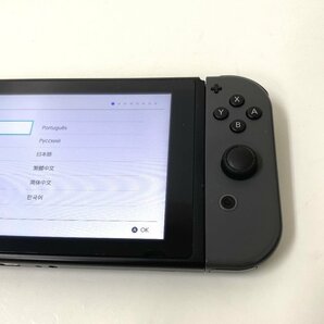 【送料無料】任天堂 Nintendo Switch ニンテンドー スイッチ バッテリー強化版 HAD-S-KAAAA グレー 中古【Ae672741】の画像3