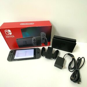 【送料無料】任天堂 Nintendo Switch ニンテンドー スイッチ バッテリー強化版 HAD-S-KAAAA グレー 中古【Ae672741】