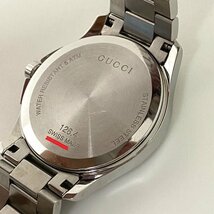 【送料無料】GUCCI グッチ 腕時計 Gタイムレス クオーツ 126.4 中古【Ae473553】_画像7