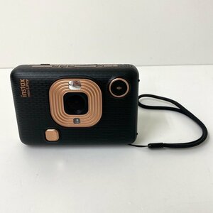 【送料無料】FUJIFILM 富士フイルム チェキ instax mini LiPlay エレガントブラック【Ae474351】