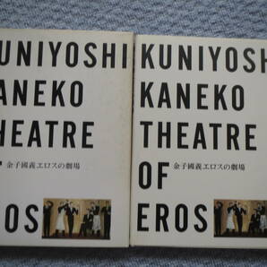 金子國義エロスの劇場 函 編集 高橋睦郎 KUNIYOSHI KANEKO THEATRE OF EROS 1984年3月初版第3刷 定価3,800円 小学館 大型本の画像1