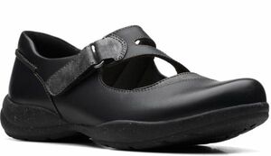 Clarks Clarks 22.5cm ремешок кожа черный me Lee je-n балет туфли-лодочки Flat Loafer туфли без застежки ботинки RRR139