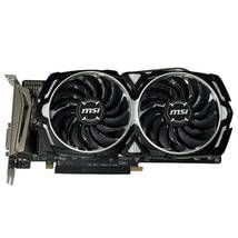 【1円スタート】 MSI Radeon RX 570 ARMOR 8G グラフィックスボード VD6851 美品_画像2