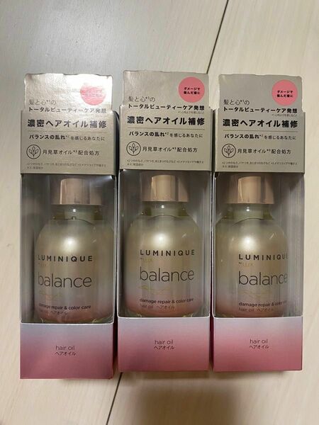 LUX ルミニーク バランス ダメージリペア＆カラーケア ヘアオイル 70ml