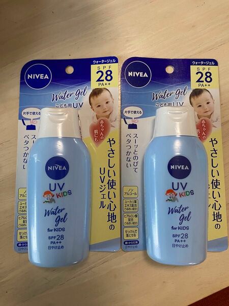 NIVEA ニベア　UV プロテクト　ウォータージェル こども用 キッズ　kids SPF28 PA＋＋ 120g