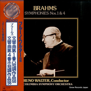 ブルーノ・ワルター ブラームス：交響曲第1番ハ短調作品68 30AC837-8