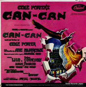  original * Broad way * cast cole porter's can-can DW452
