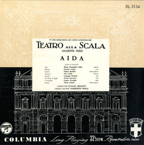 トゥリオ・セラフィン ヴェルディ：歌劇「アイーダ」第2幕第2場＆第3幕（前半） XL5134