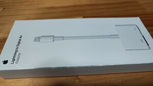 新品同様　Apple MD826AM Lightning Digital AV Adapter　純正品　送料無料