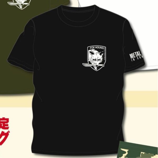 メタルギアコンサート Tシャツ Mサイズ ブラック