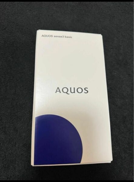 AQUOS sense3 basic SHV48 Black simフリー 新品未使用品　判定○