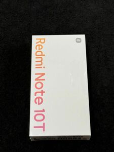 Redmi Note 10T Azure Black simフリー 新品未使用未開封品　判定○