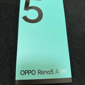 OPPO Reno5 A 5G A103OP アイスブルー　simフリー 新品未使用品　判定○