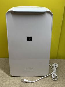  old age style / rare beautiful goods *SHARP/ sharp "plasma cluster" compact type clothes dry dehumidifier CV-J71-W