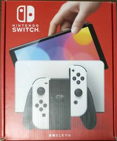 Nintendo Switch(有機ELモデル) Joy-Con(L)/(R) ホワイト　ニンテンドースイッチ　本体【新品】