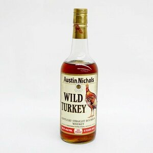 ワイルドターキー　8年　101プルーフ　50.5%　750ml　バーボンウイスキー　WILD TURKEY 8YEARS OLD 101PROOF〈O1696〉