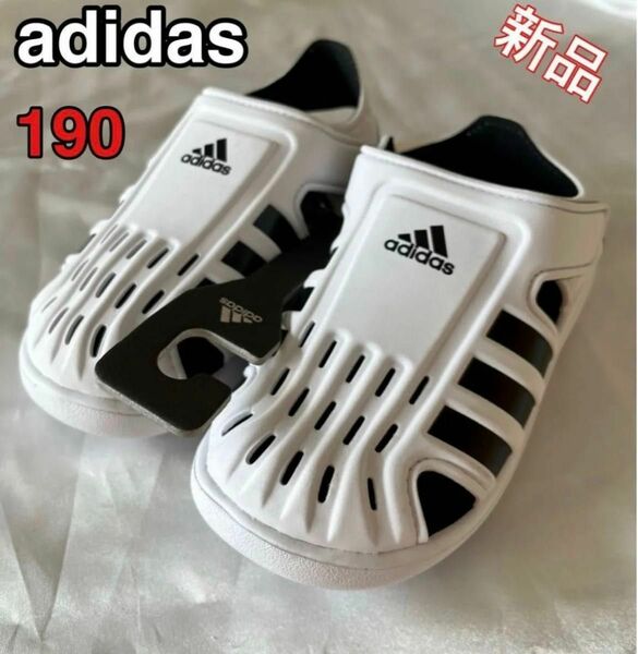 新品adidasスイムウォーターサンダル19センチSWIMWATERSANDAL