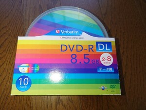 Verbatim DVD-RDL 10枚パック　DHR85HP10SV1 未開封　　
