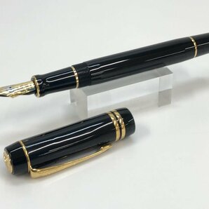 ▼ 【Parker / パーカー 万年筆 デュオフォールド センテニアル ブラック 18K】081-02404の画像1