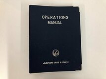 ▼　【JAL 日本航空 OPERATIONS MANUAL オペレーションマニュアル バインダー】073-02405_画像1