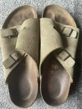 BIRKENSTOCK ビルケンシュトック チューリッヒ スウェードレザー 40_画像3