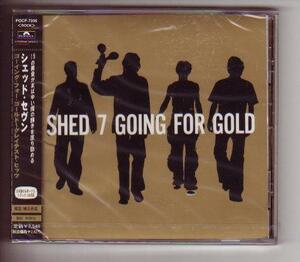 CD:Shed 7 シェッド・セヴン/ゴーイング・フォー・ゴールド～グレイテスト・ヒッツ 新品未開封
