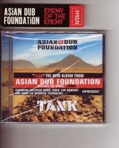 輸入CD:Asian Dub Foundation エイジアン・ダブ・ファウンデーション/Tank+ステッカー 新品未開封
