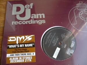 輸入LP:DMX/What's My Name 新品未開封