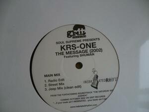 輸入LP:KRS-One/The Message (2002) 新品未開封