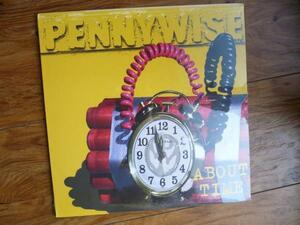 輸入LP:Pennywise ペニーワイズ/About Time 新品未開封