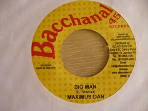 7”:Maximus Dan/Big Man 新品未使用