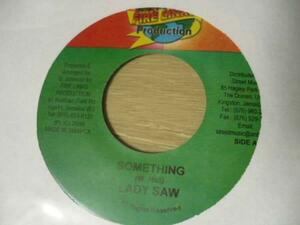 7”:Lady Saw/Something 新品未使用