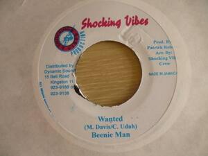 7”:Beenie Man/Wanted 新品未使用